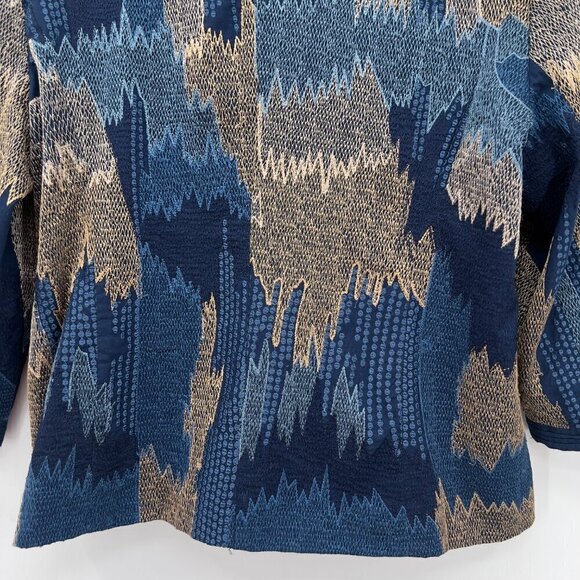 Chicos Women's Embroidered Beauty Labelle Jacket Size 3 US/L - Picture 6 of 11